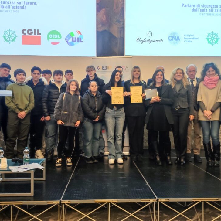 La sicurezza sul lavoro si impara a scuola per correre meno rischi in futuro