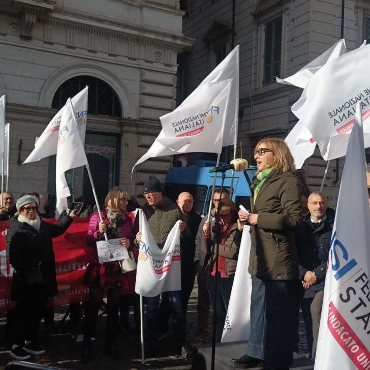 Giornalisti in sciopero per una informazione libera e plurale