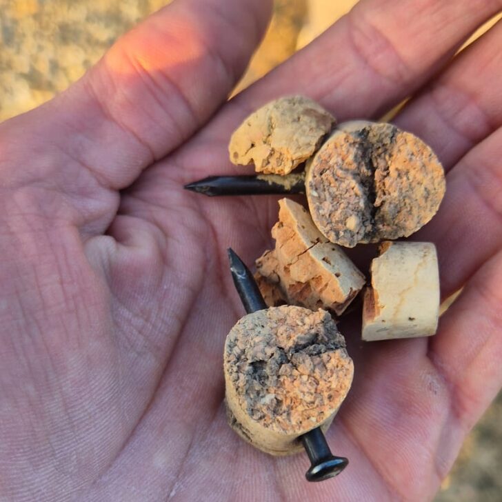 Tappi di sughero con chiodi all’interno: l’allarme a San Salvatore