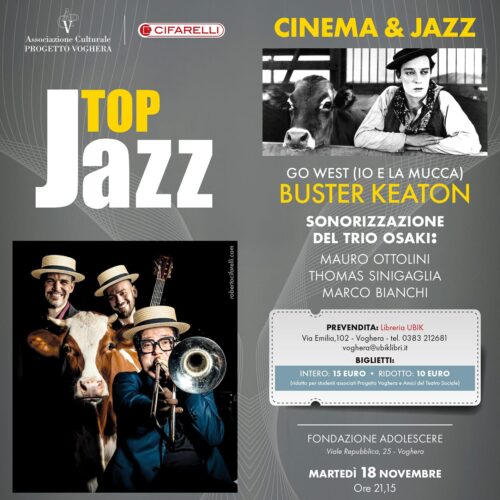 Martedì 18 novembre a Voghera il jazz di Mauro Ottolini e insieme al suo trio Osaki