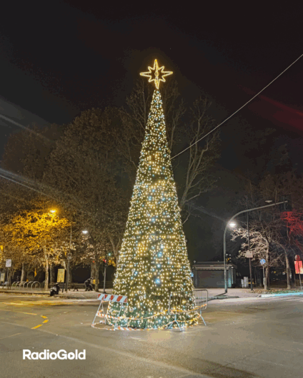 Luminarie, giochi di luce e colori: il Natale ad Alessandria [FOTO]
