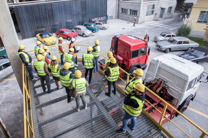 Buzzi apre AREA907 e accoglie la Fondazione Marazzato: un weekend tra memoria industriale e mezzi storici a Trino