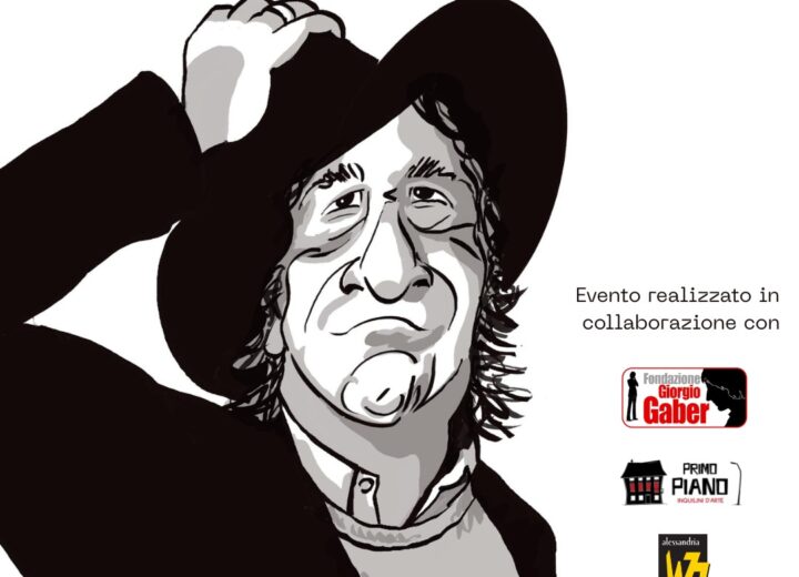 “LIBERO, come Gaber”: una serata per celebrare libertà, arte e pensiero alla Casa di Quartiere di Alessandria