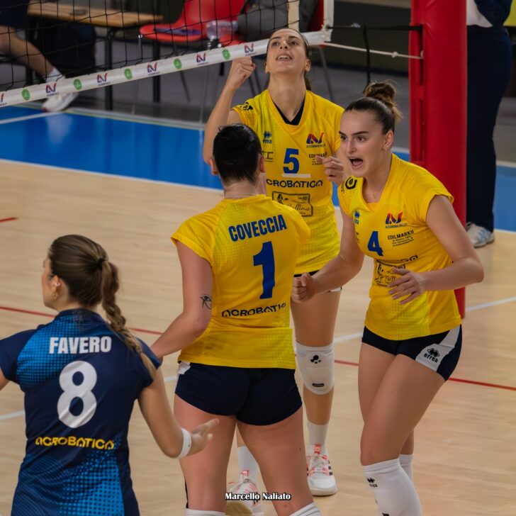 Acrobatica Alessandria, sabato il testa-coda contro Volpiano: “Nessuna partita è facile”