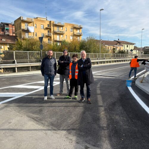 Riaperta la circonvallazione vicino alla rotonda ex Liebig a Tortona