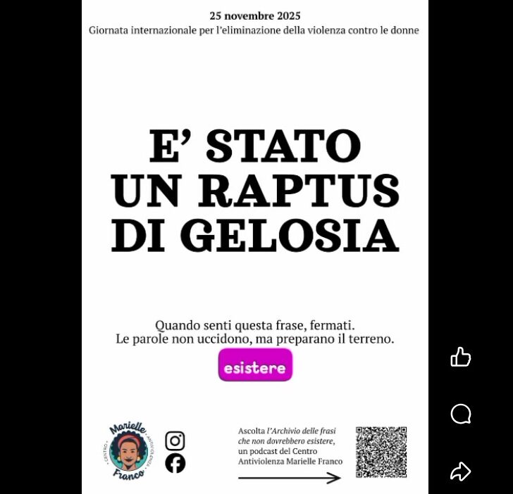 “Le frasi che non dovrebbero esistere”: ad Alessandria il Centro Antiviolenza Marielle Franco alza la voce