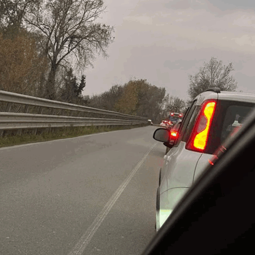 Code sul ponte di Casal Cermelli: traffico bloccato