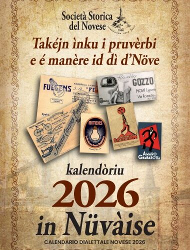 A Novi torna il calendario in dialetto novese: la presentazione il 2 dicembre