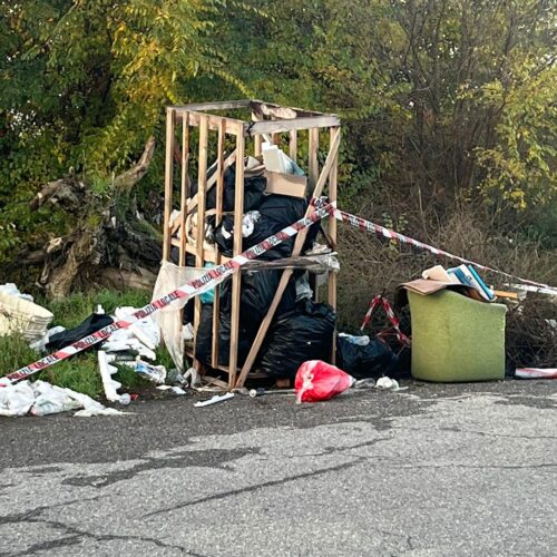 Rimossa una discarica abusiva in zona D3 ad Alessandria. A ottobre 15 denunce contro ignoti