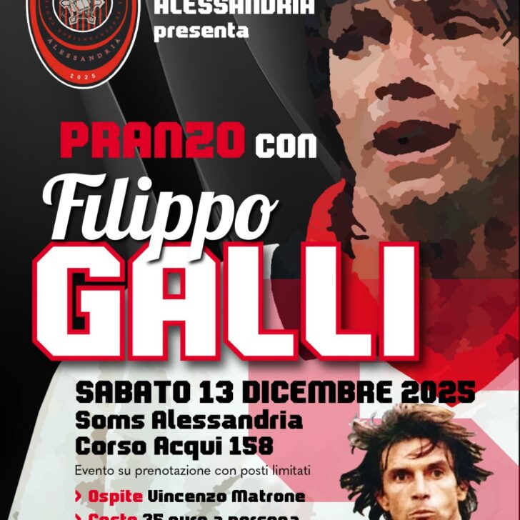 Sabato 13 dicembre incontro con il campione del Milan Filippo Galli