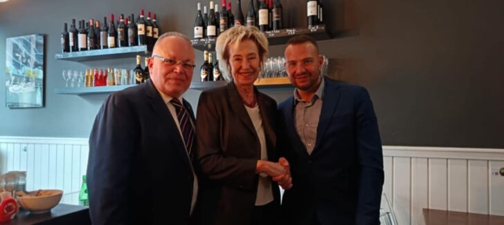 Una delegazione di Forza Italia in visita al Parlamento Europeo