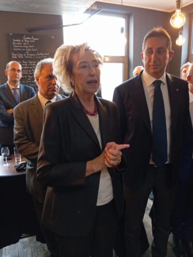 Una delegazione di Forza Italia in visita al Parlamento Europeo