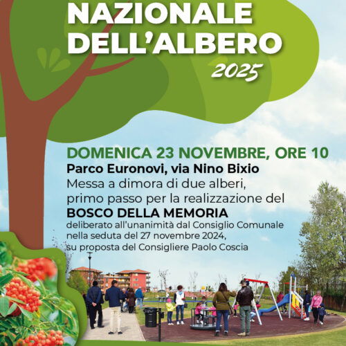 A Novi Ligure nasce il “Bosco della Memoria”: domenica la Giornata dell’Albero al Parco Euronovi