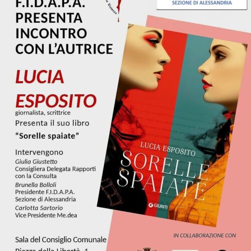 Sorelle spaiate: venerdì 28 novembre la presentazione del libro