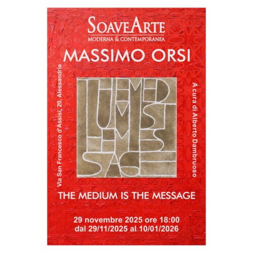 Ad Alessandra la mostra “The medium is the message” di Massimo Orsi