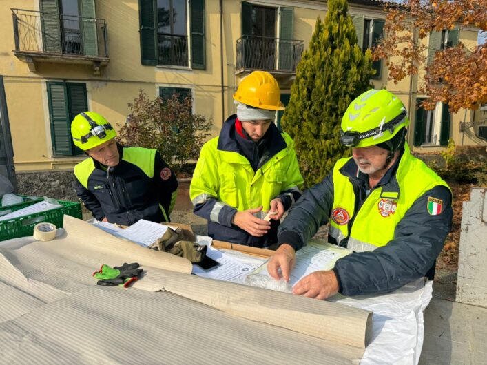 Al Museo Archeologico di Acqui esercitazione di Protezione Civile sulla tutela dei beni culturali