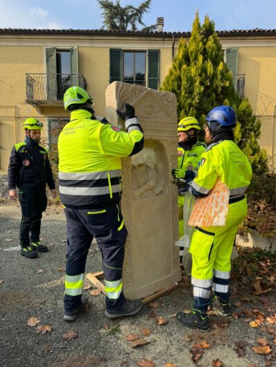 Al Museo Archeologico di Acqui esercitazione di Protezione Civile sulla tutela dei beni culturali