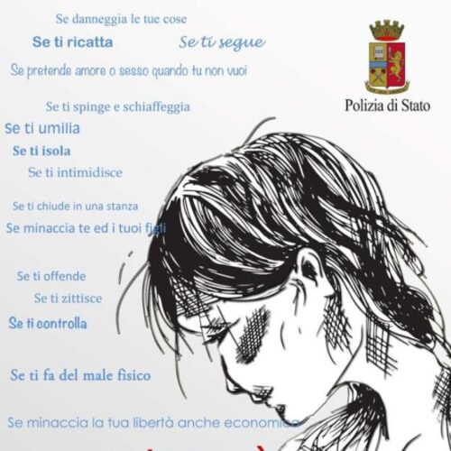 La Polizia rilancia la campagna “Questo non è amore”. La Questura di Alessandria in prima linea contro la violenza sulle donne