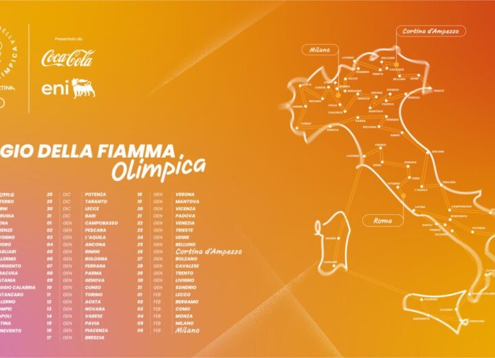La fiamma olimpica di Milano-Cortina anche a Pavia
