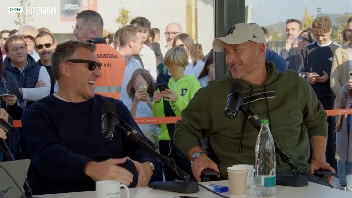 “Tortona? Vedevo il cartello sull’autostrada per Montecarlo…”: Vieri e Totti al podcast Supernova