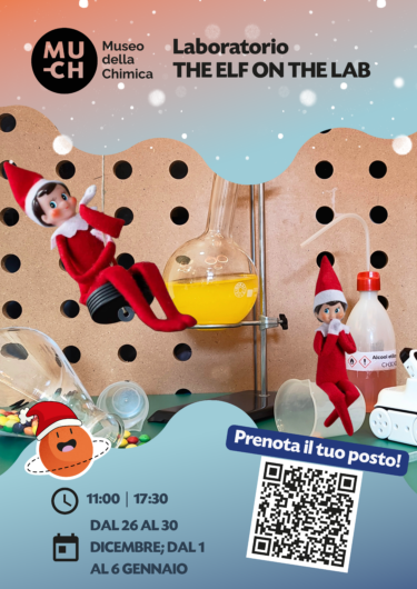 Museo della Chimica a Settimo Torinese: aperture speciali e gli eventi natalizi “Atomic Bingo” e “The Elf on the Lab”
