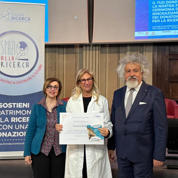 Generosità e fiducia nella ricerca e nella Fondazione SolidAl: così crescono tutti