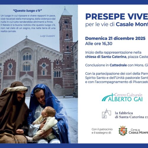 A Casale il presepe vivente per le vie della città