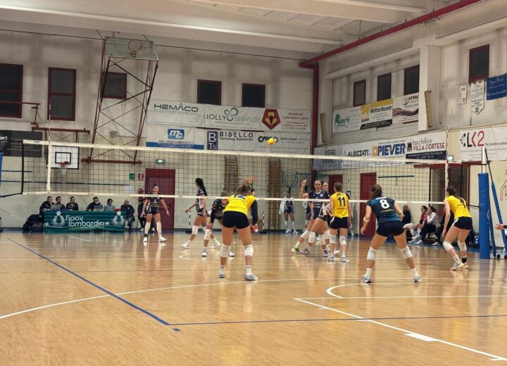 Non basta il cuore: a Villa Cortese terza sconfitta consecutiva per Acrobatica Alessandria