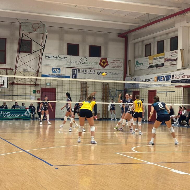 Non basta il cuore: a Villa Cortese terza sconfitta consecutiva per Acrobatica Alessandria