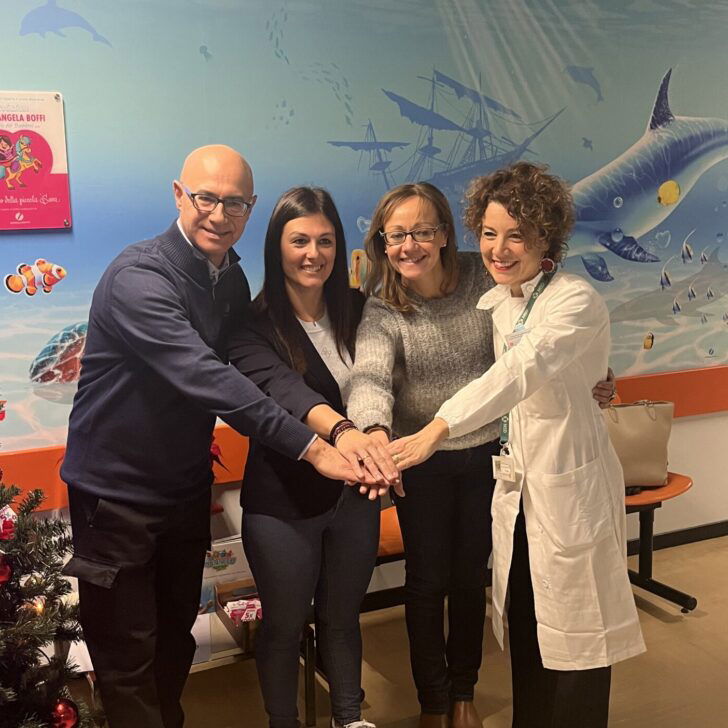 San Matteo: delfini e animali marini per una pediatria più bella e accogliente