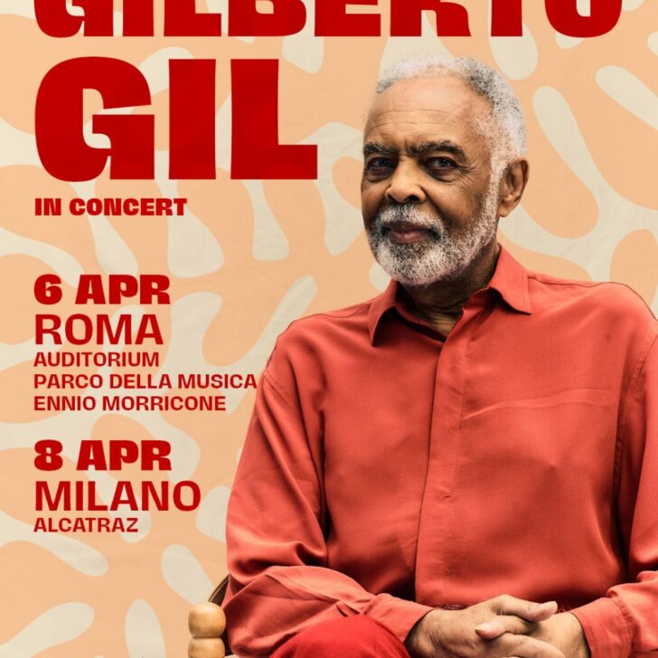 La leggenda della musica brasiliana Gilberto Gil torna in Italia
