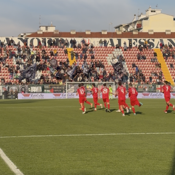 Grigi Campioni d’Inverno. L’Alessandria batte il Vanchiglia 2-0 nel big match. Tutti i risultati dall’Eccellenza