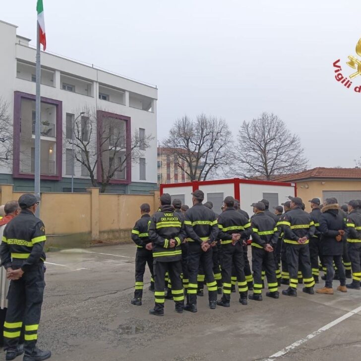 I Vigili del Fuoco di Pavia celebrano la patrona del Corpo, Santa Barbara