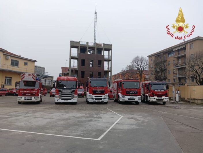 I Vigili del Fuoco di Pavia celebrano la patrona del Corpo, Santa Barbara