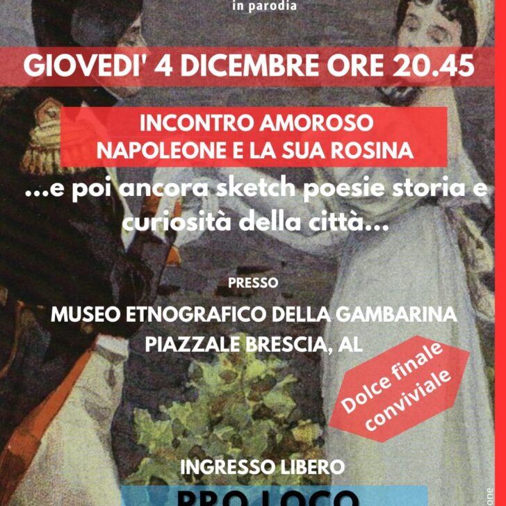 Pro Loco Lisòndria 1168: giovedì lo spettacolo teatrale al Museo della Gambarina, venerdì il coro degli Alpini