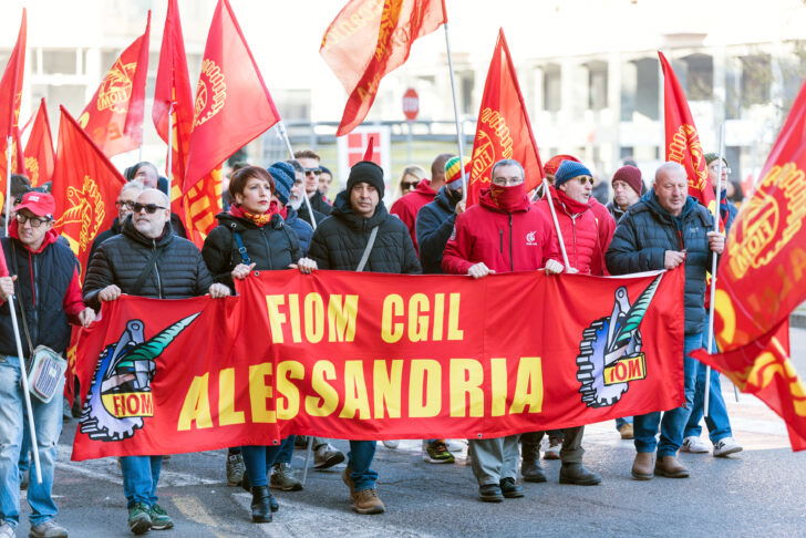 Sciopero Generale Cgil: le FOTO della manifestazione a Novi Ligure