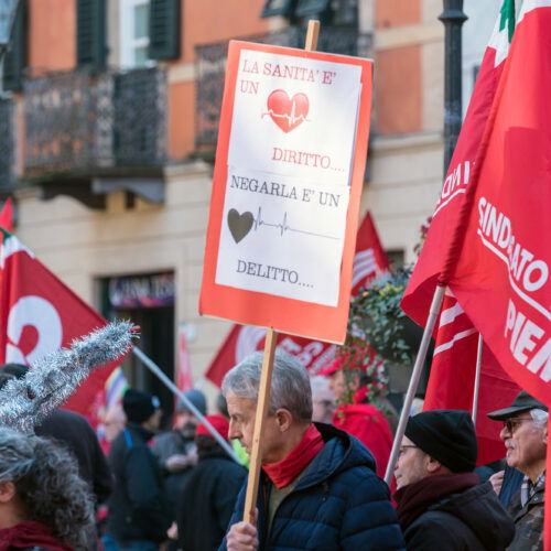 Sciopero Generale Cgil: le FOTO della manifestazione a Novi Ligure