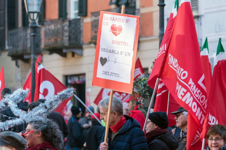 Sciopero Generale Cgil: le FOTO della manifestazione a Novi Ligure