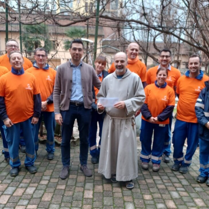 Colletta alimentare nello stabilimento Syensqo: donati 1.150 kg di cibo e 5 mila euro a Casa San Francesco