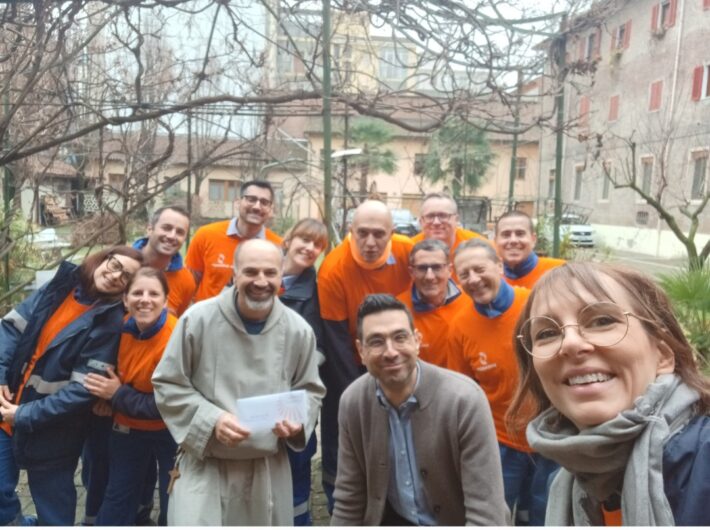 Colletta alimentare nello stabilimento Syensqo: donati 1.150 kg di cibo e 5 mila euro a Casa San Francesco