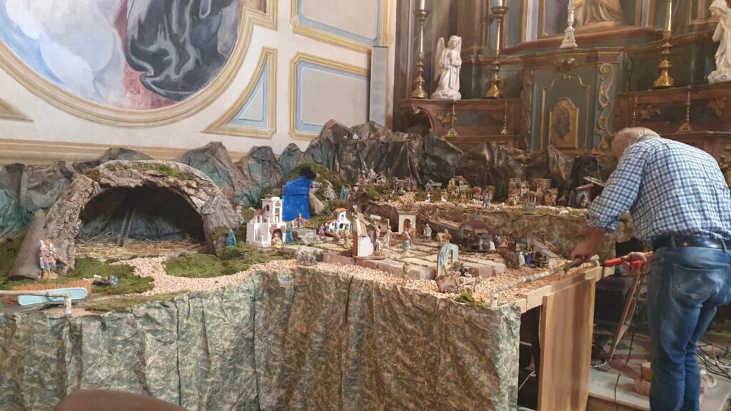 Sandro Ferrari presepe di Cascinagorssa