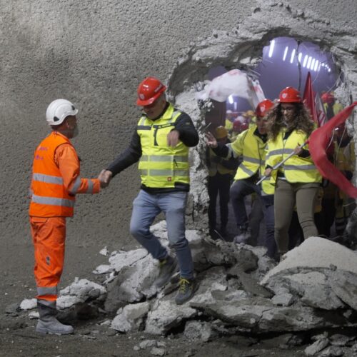 Terzo Valico: abbattuto diaframma Castagnola-Vallemme, ecco la galleria più lunga d”Italia