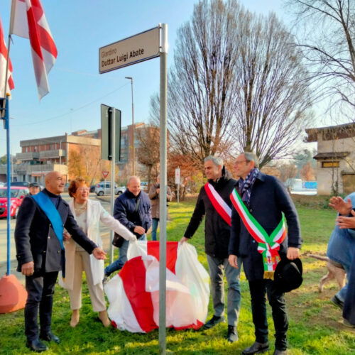 Al quartiere Europa di Alessandria intitolato un giardino al pediatra Luigi Abate