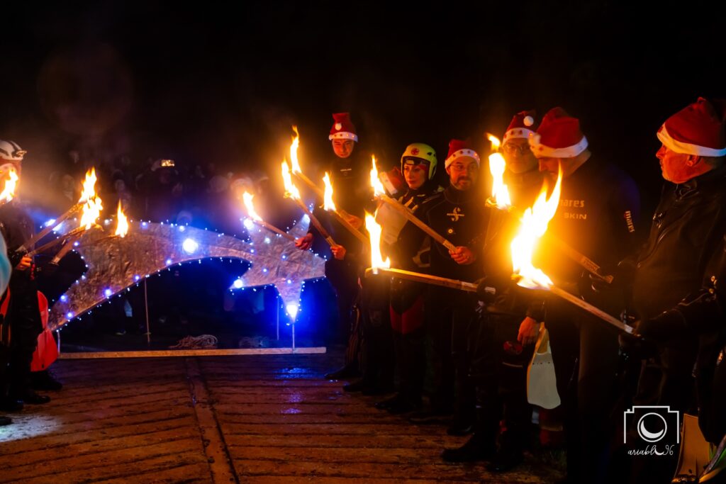Fiaccolata fiume Po Casale