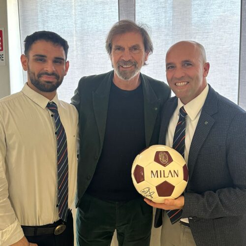 L’ex Milan Filippo Galli al Centogrigio: il quartiere Cristo si tinge di rossonero