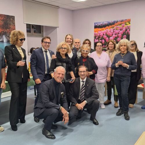 Angoli di Casale nel centro diurno Mnemosine: la visita dei Lions di Vignale