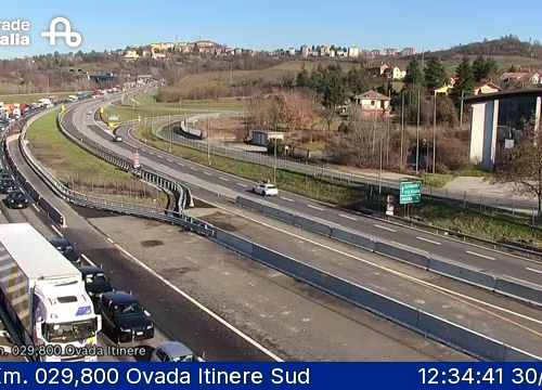 Incidente sulla A26 dopo Ovada: traffico bloccato verso Genova