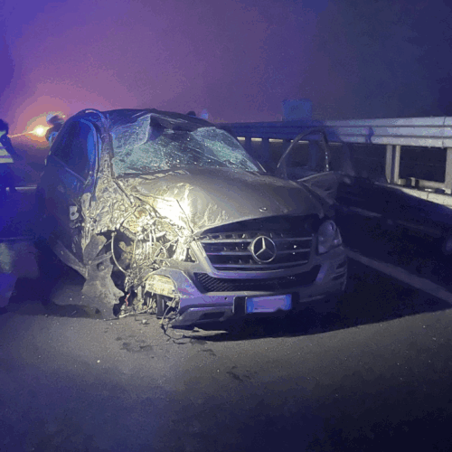 Incidente in tangenziale: due le persone in gravi condizioni