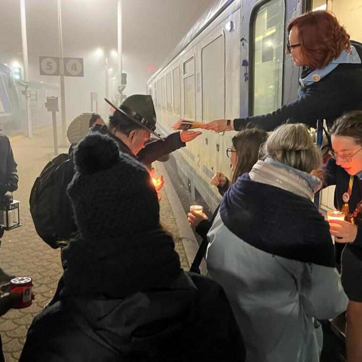 La Luce della Pace da Betlemme arriva alla stazione di Alessandria