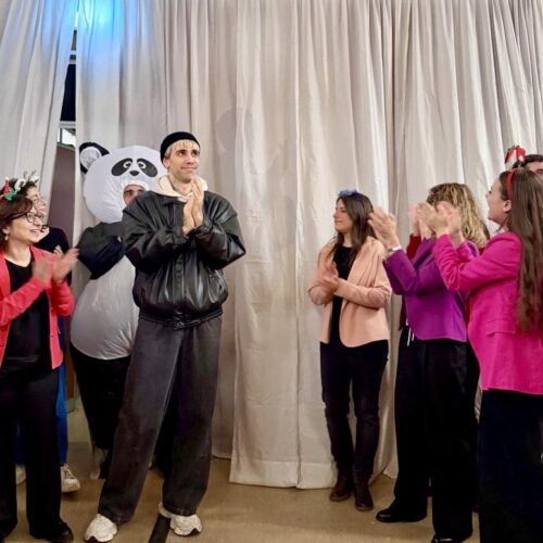 Mr Rain al Policlinico San Matteo di Pavia per la Festa della Pediatria